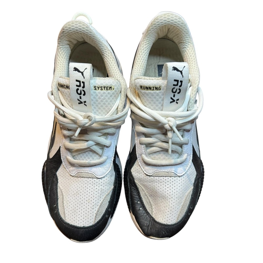 Puma RS-X Running System Shoes Mens Size‎ 12 White Black Sneakers 374486-02